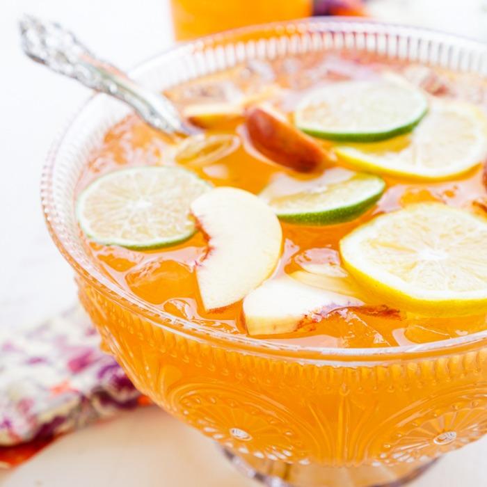 Spiced Peach Punch